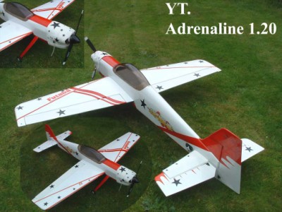 YT Adrenaline 120 with OS 120FS-P